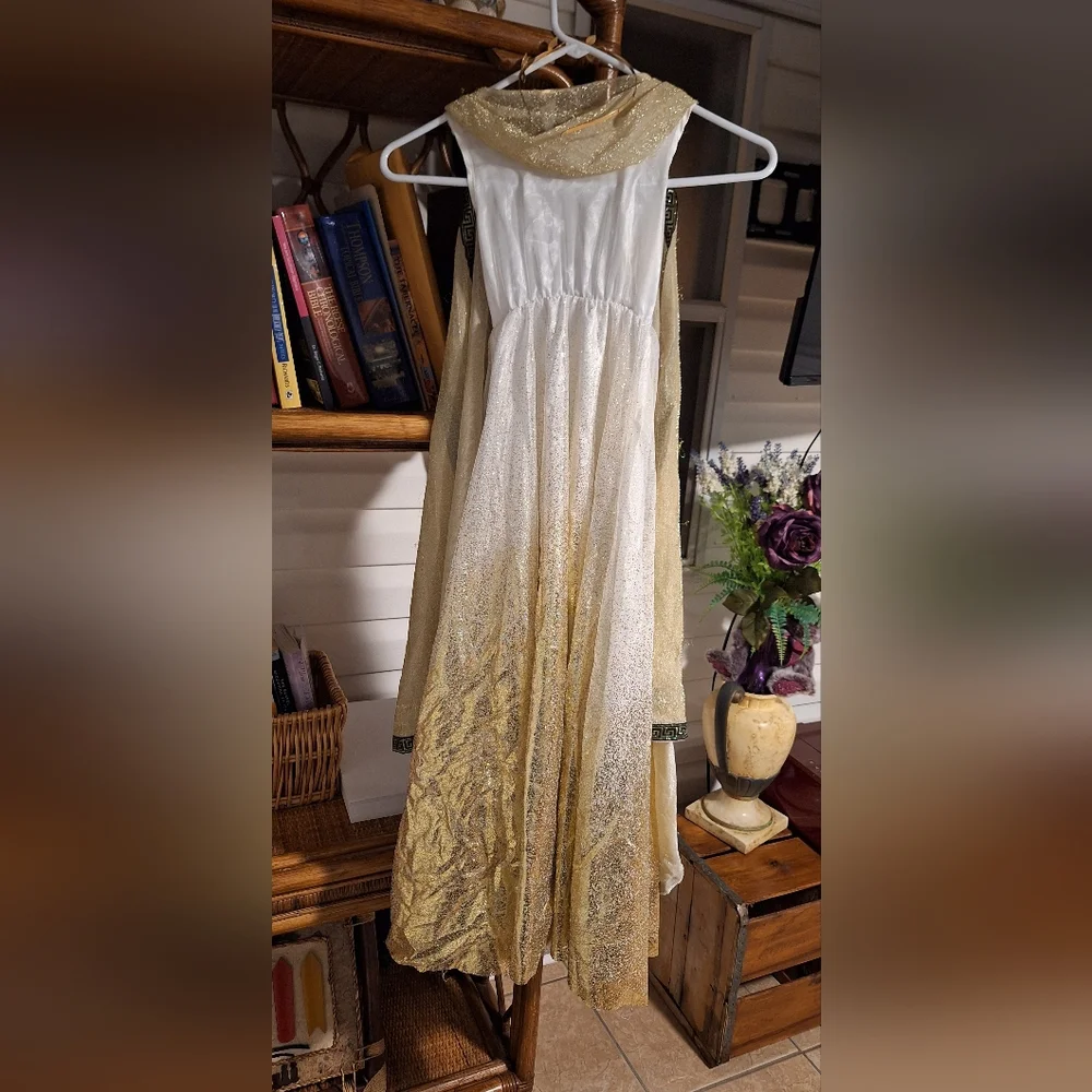 Spirit Golden Goddess Costume - Gold and Cream Signature Collection